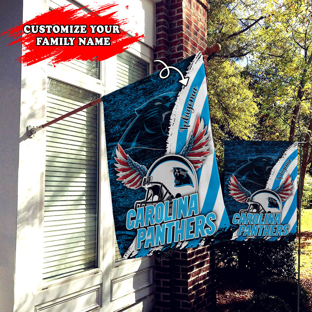 carolina panthers personalized flag 446 cdrex