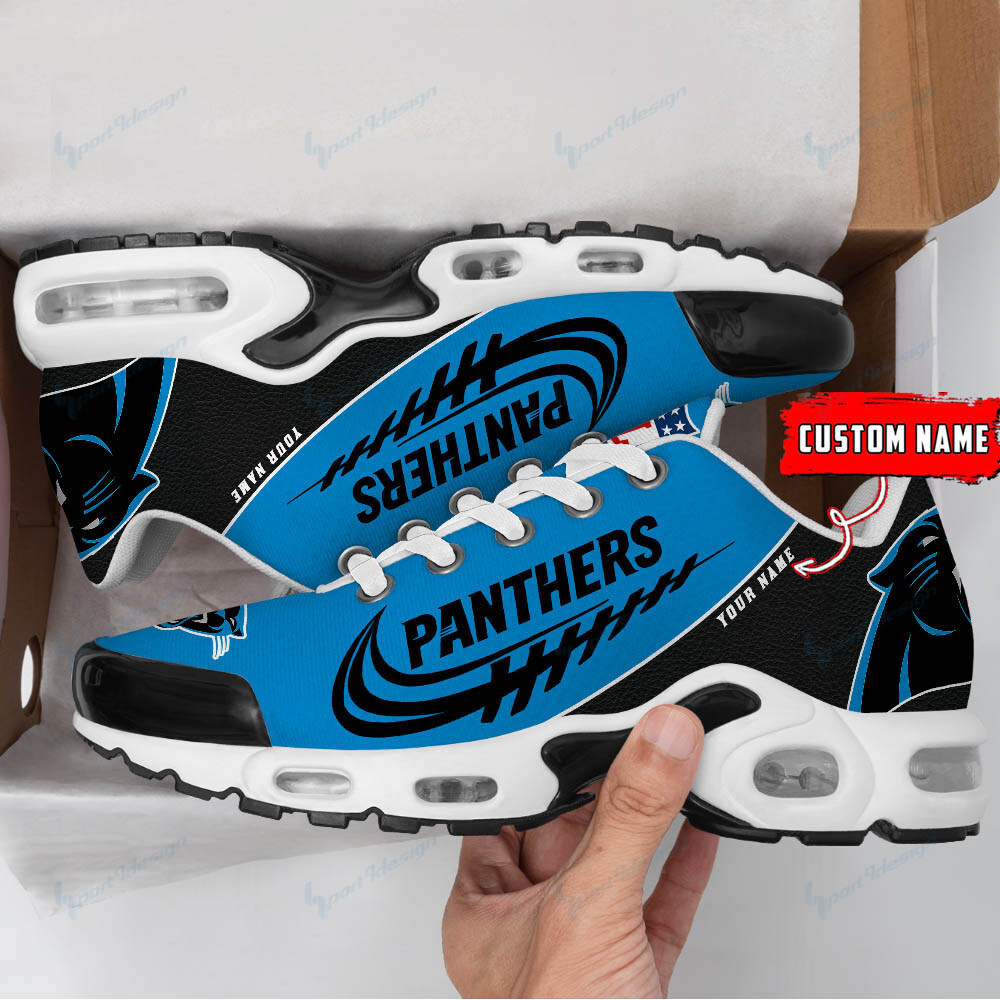 carolina panthers personalized plus t n youth sneakers bg06 6t4zh