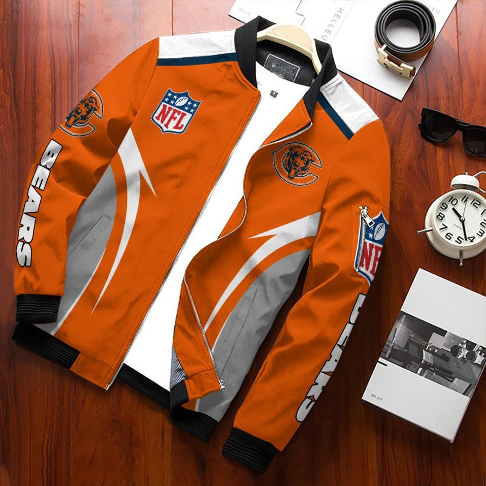 chicago bears bomber jacket 160 kt4as