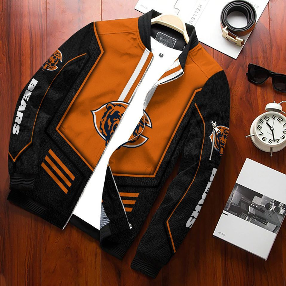 chicago bears bomber jacket 225 efk4n