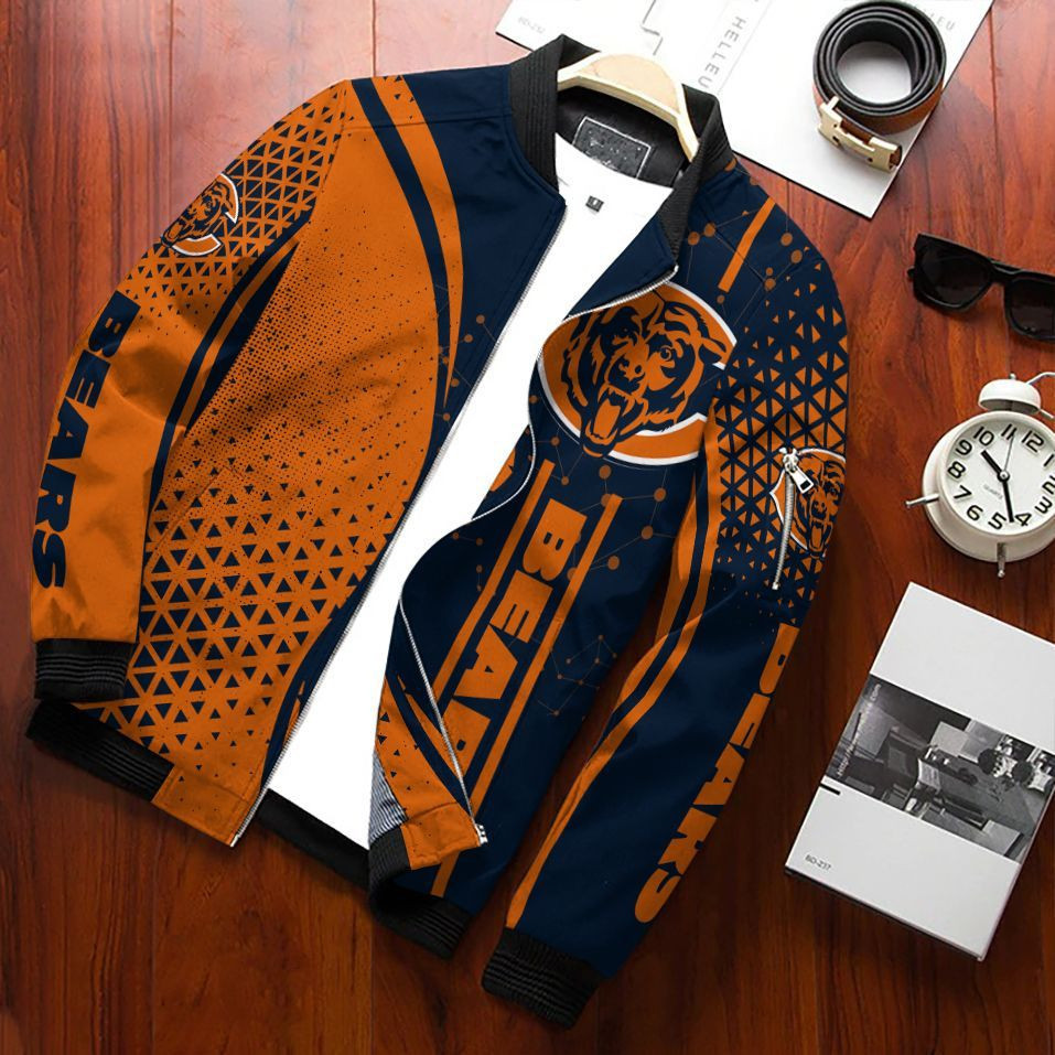 chicago bears bomber jacket 508 crrol