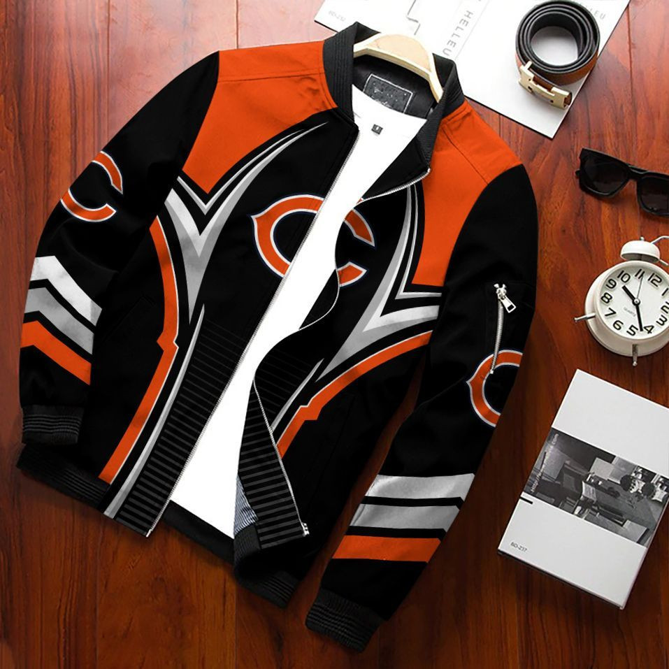 chicago bears bomber jacket 604 jh3ul