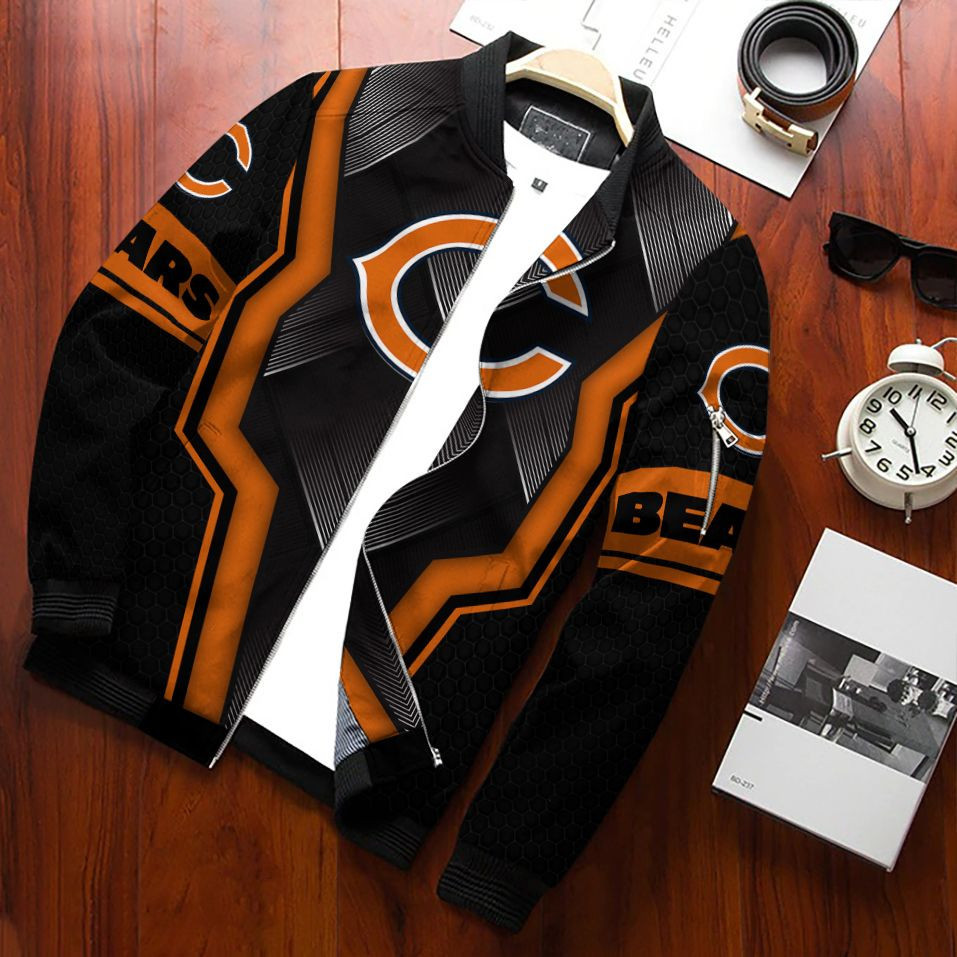 chicago bears bomber jacket 664 ndfq5
