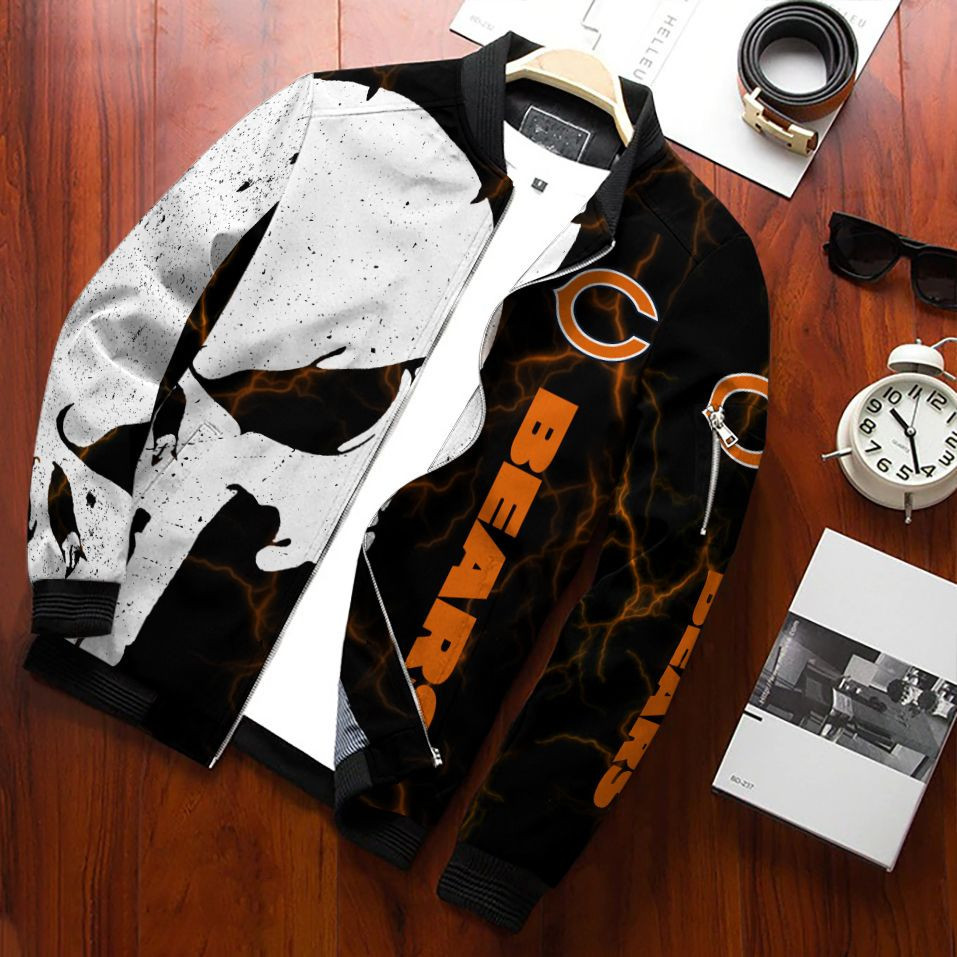 chicago bears bomber jacket 671 kffgy