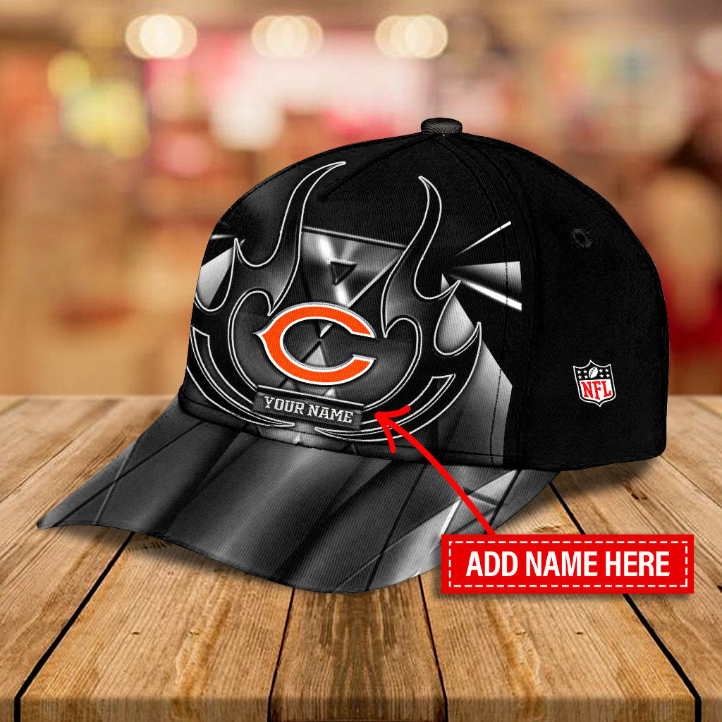 chicago bears personalized classic cap bb106 psita