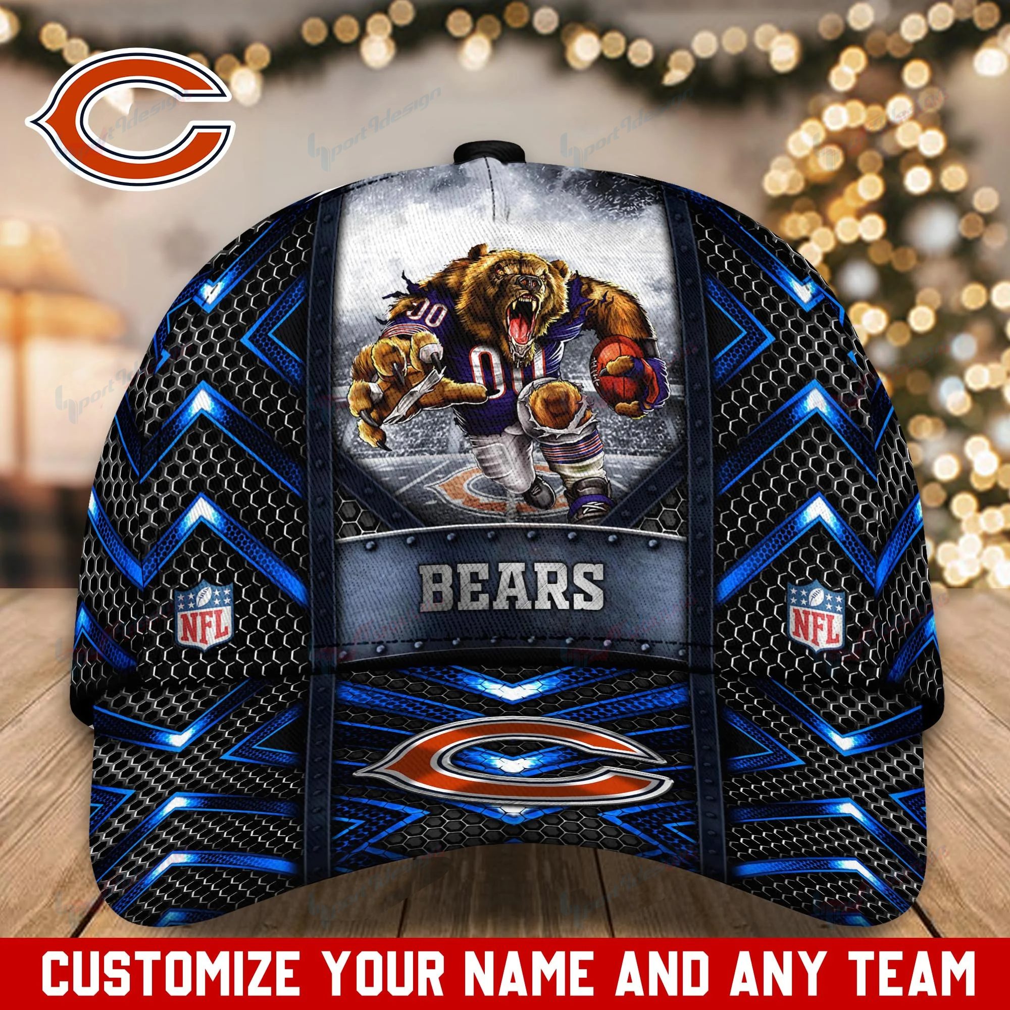 chicago bears personalized classic cap bb245 duokq