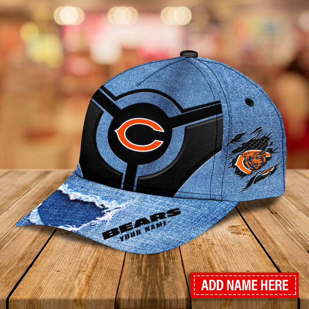 chicago bears personalized classic cap bb287 bkm2l