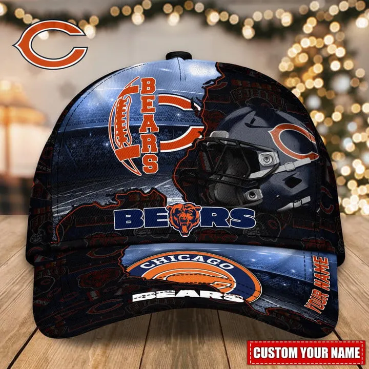 chicago bears personalized classic cap bb469 xmcp4