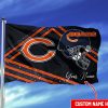 chicago bears personalized flag 368 k2l8i