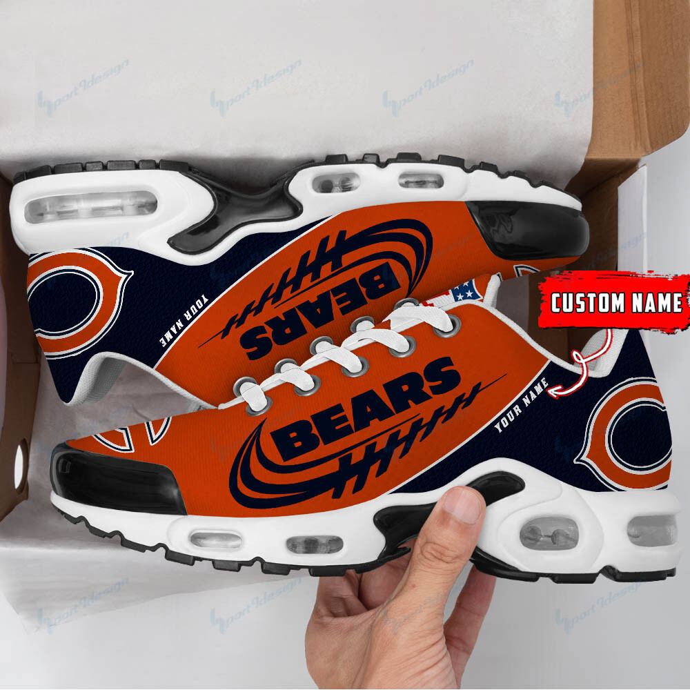 chicago bears personalized plus t n youth sneakers bg07 765ob