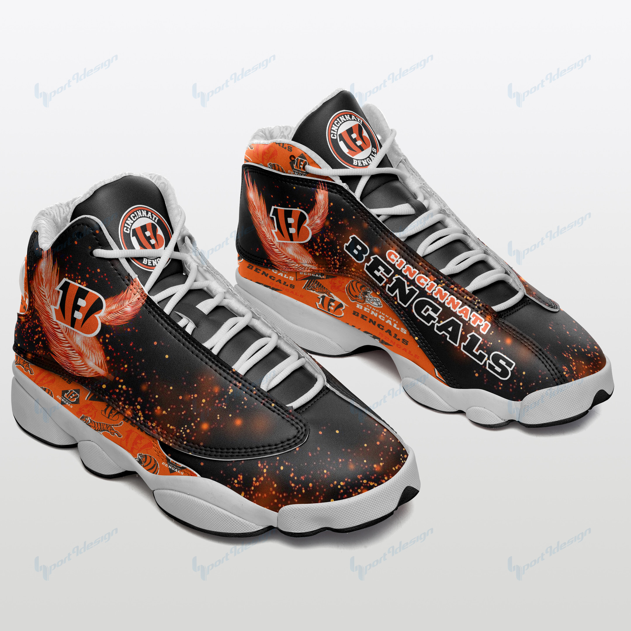 cincinnati bengals ajd13 sneakers bg118 jsvck