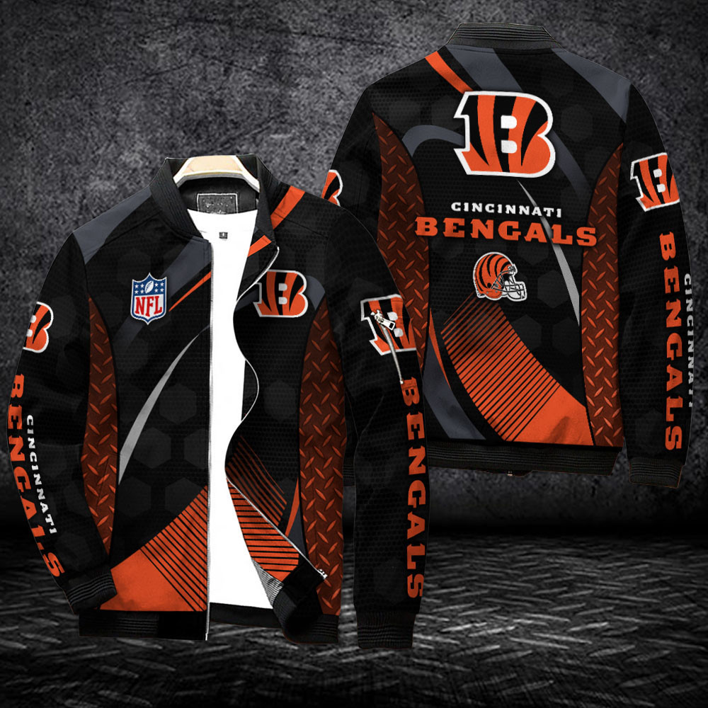 cincinnati bengals bomber jacket bg165 p7ifa