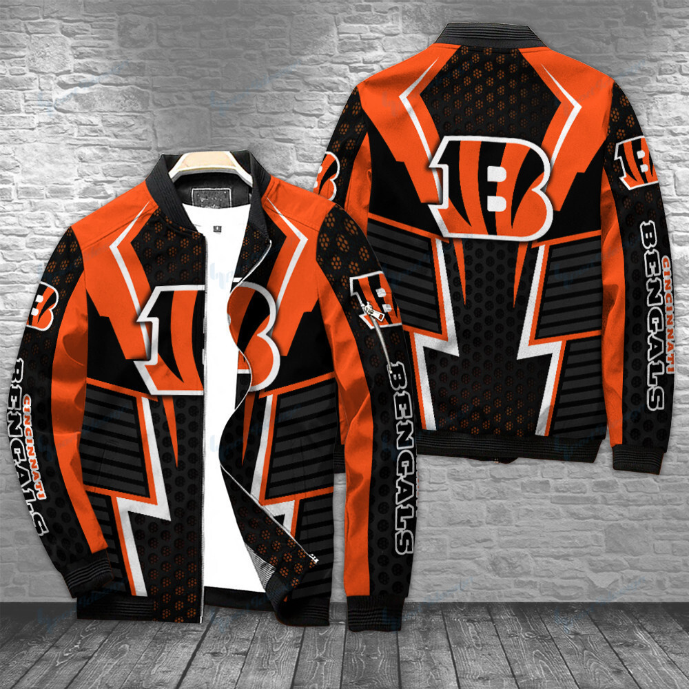 cincinnati bengals bomber jacket bg290 gdusv