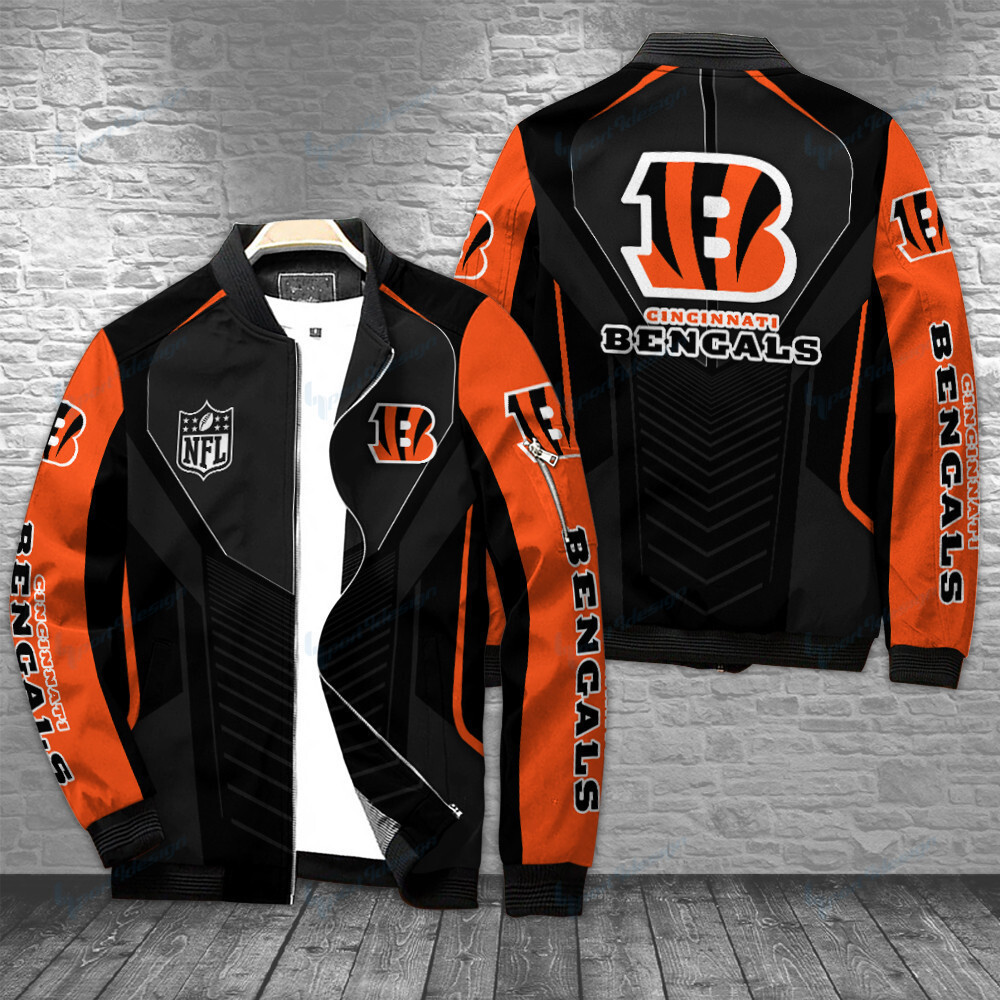 cincinnati bengals bomber jacket bg299 cx793