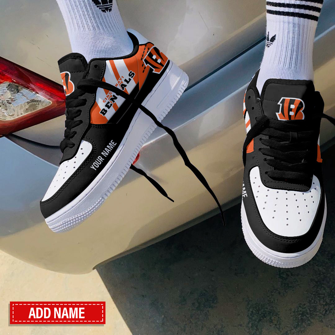 cincinnati bengals personalized af1 shoes bg344 cglyj