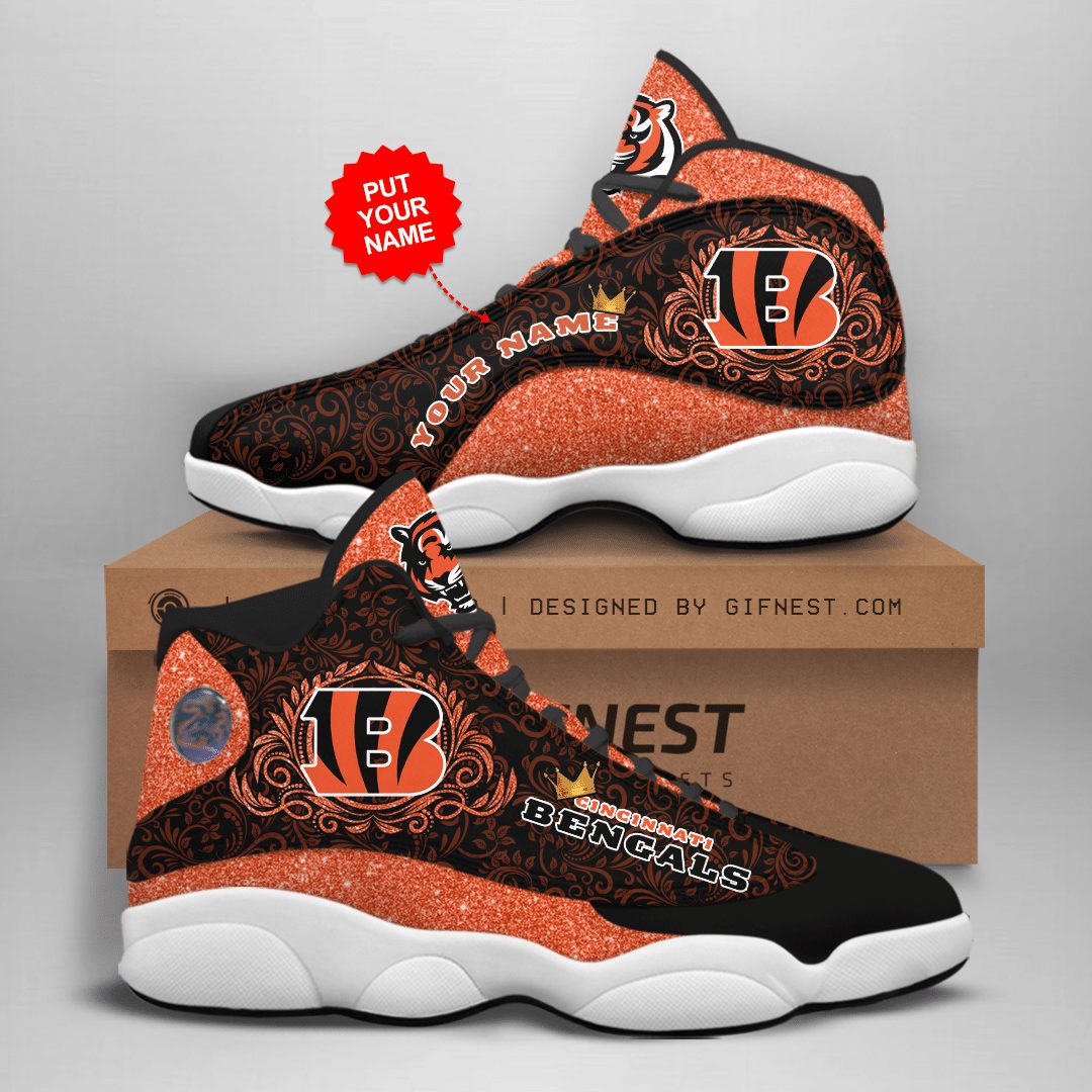 cincinnati bengals personalized ajd13 sneakers 1059 bp9fn