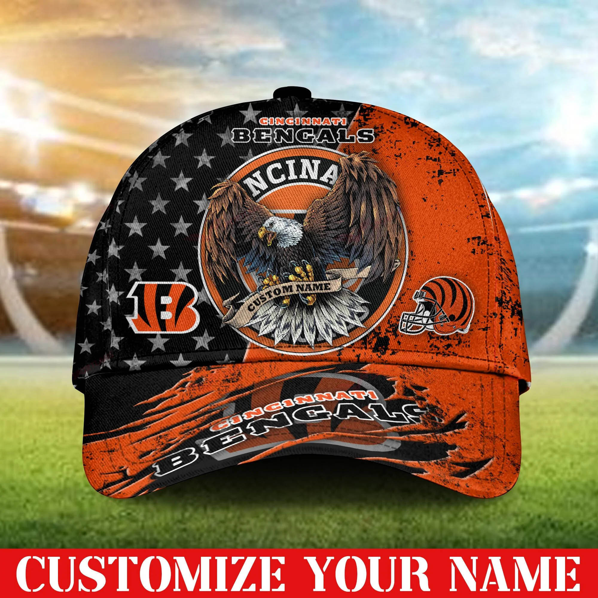 cincinnati bengals personalized classic cap bb379 ywhxz