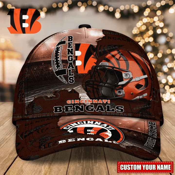 cincinnati bengals personalized classic cap bb468 yvdyg