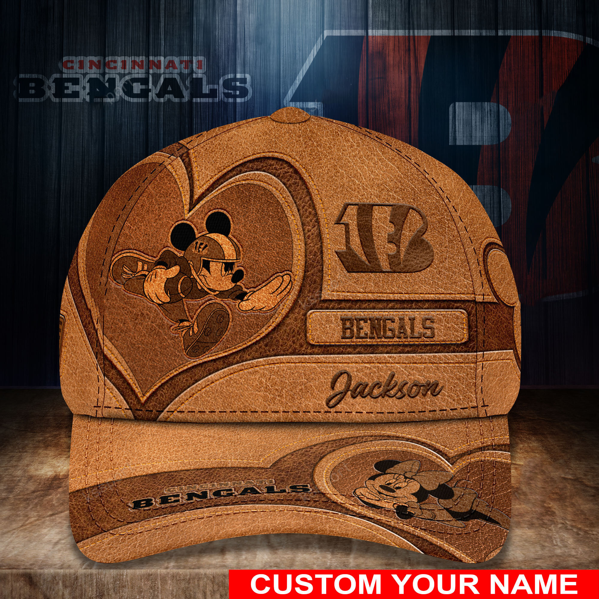 cincinnati bengals personalized classic cap bb488 cxir9