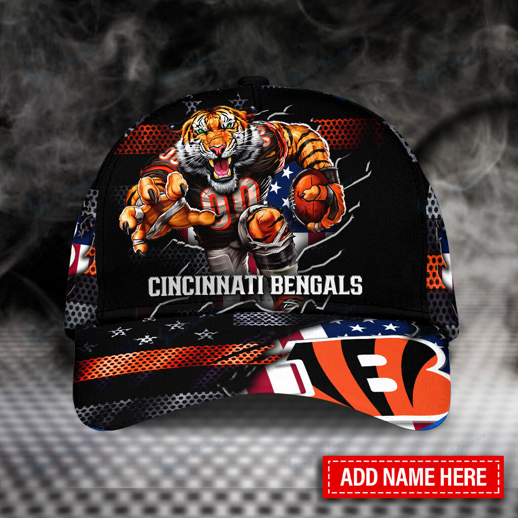 cincinnati bengals personalized classic cap bg425 uhqrm