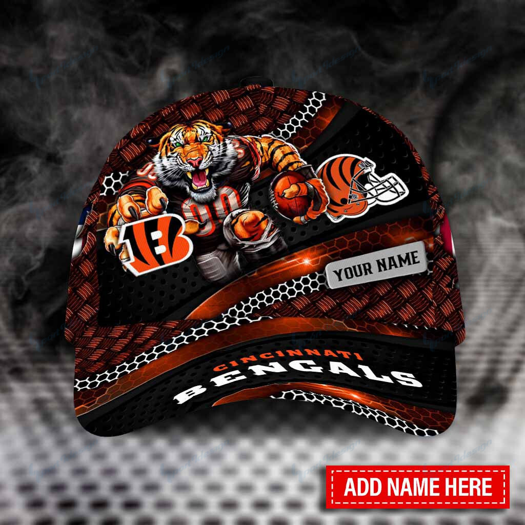 cincinnati bengals personalized classic cap bg567 b5x5h