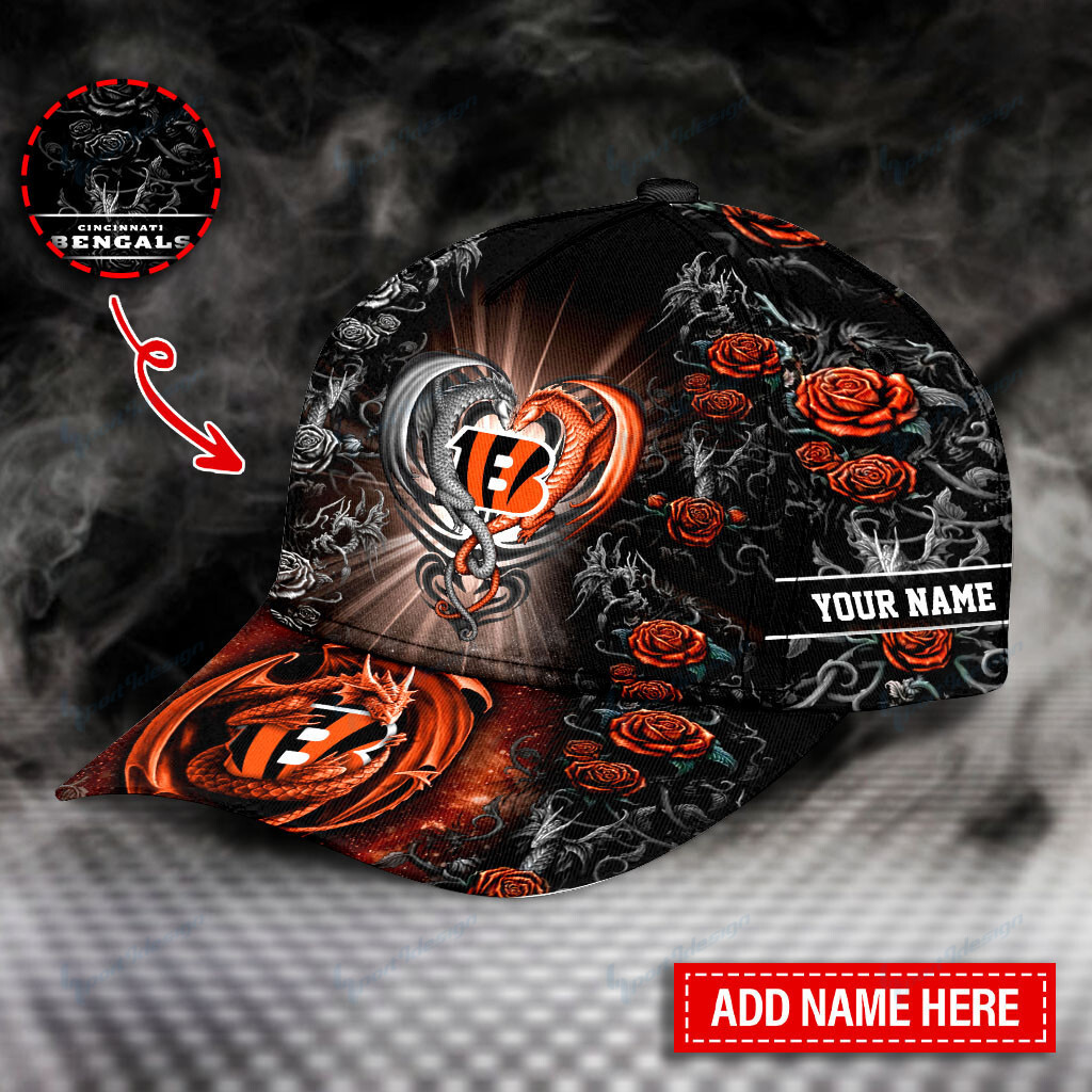 cincinnati bengals personalized classic cap bg747 0eeiy