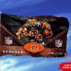 cincinnati bengals personalized flag 204 5pffq