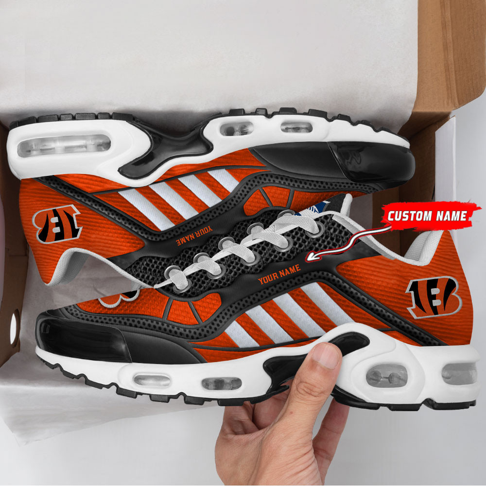 cincinnati bengals personalized plus t n youth sneakers bg141 vxpeq