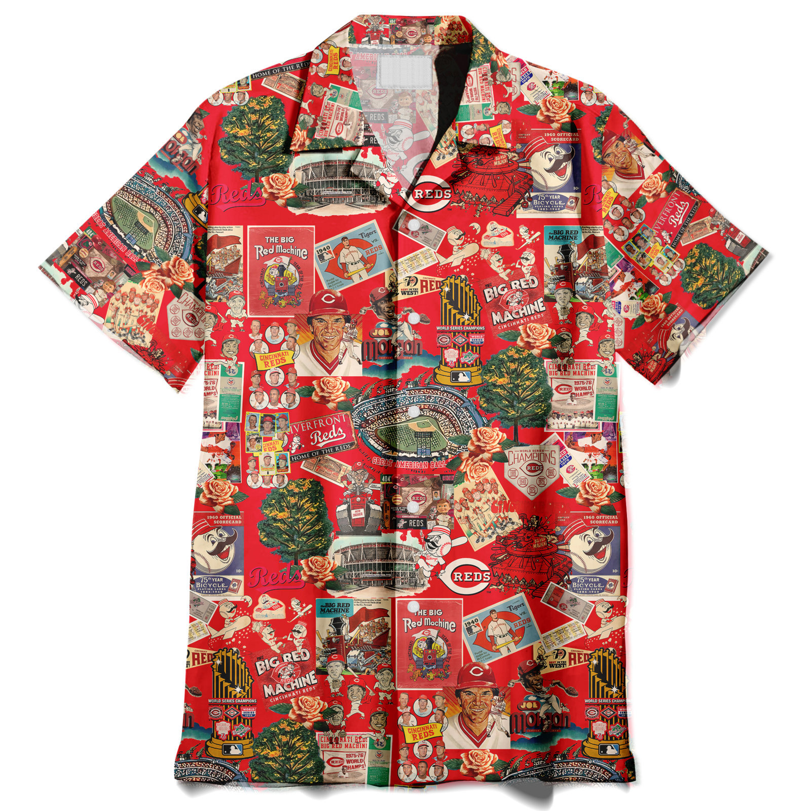 cincinnati reds where the sun meets vintage dreams hawaiian shirt owl ohh h9pun