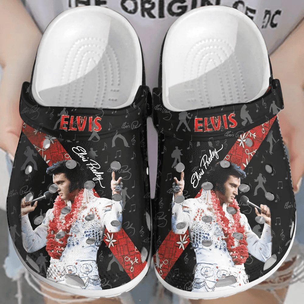 classic cool elvis presley music clogs unique gift for fans 3l6po