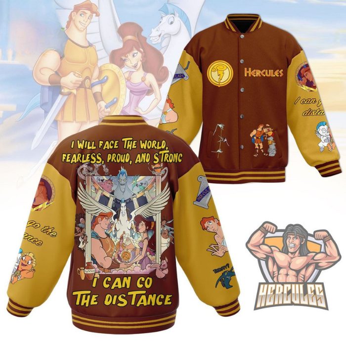 classic cool hercules disney cartoon style baseball jacket eojy9