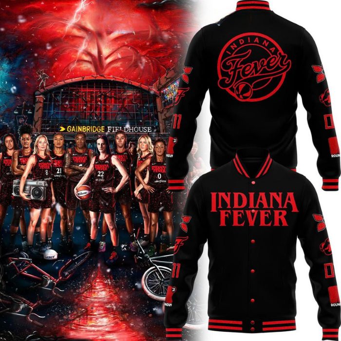 classic cool indiana fever baseball jacket jtifd