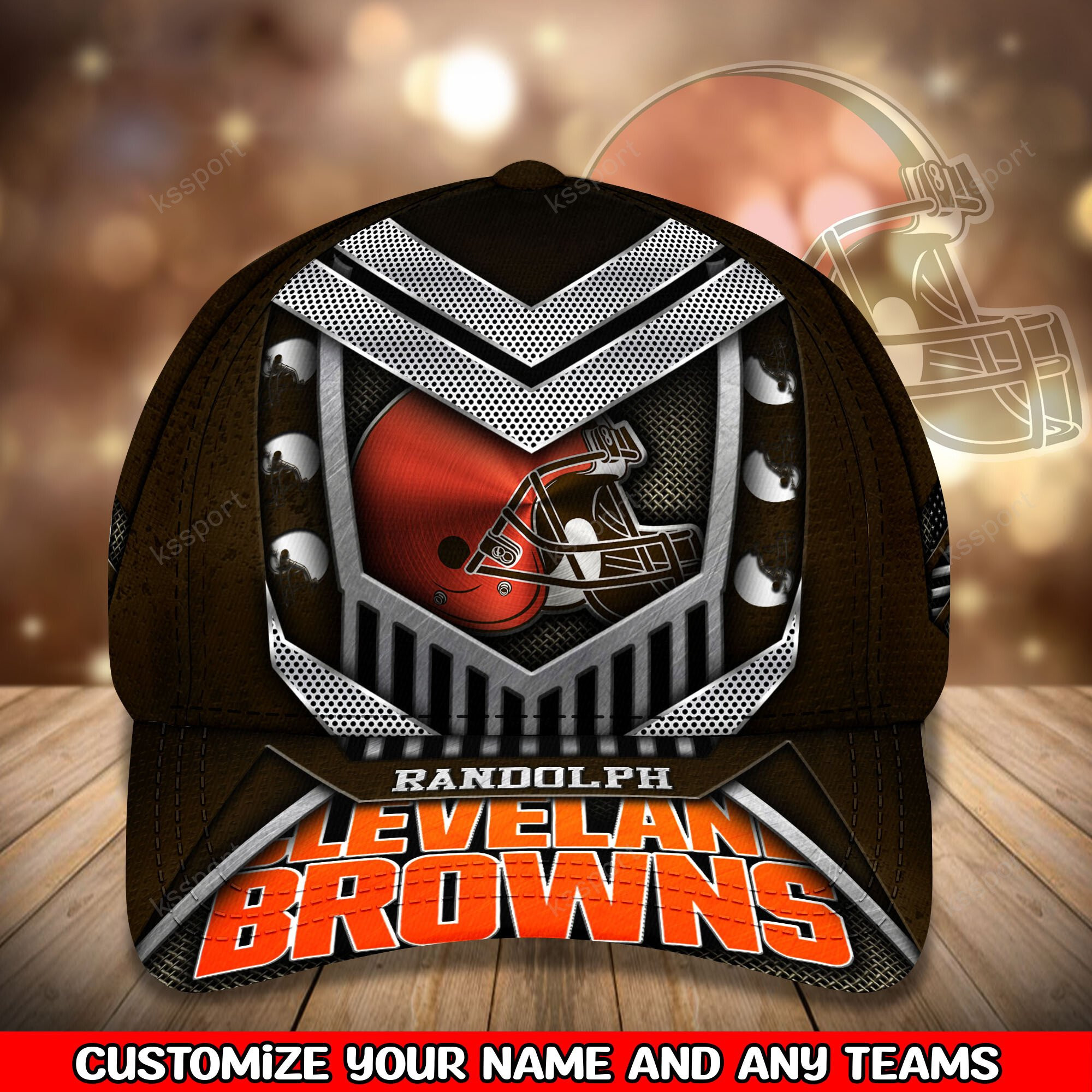 cleveland browns personalized classic cap bg768 wmzyk