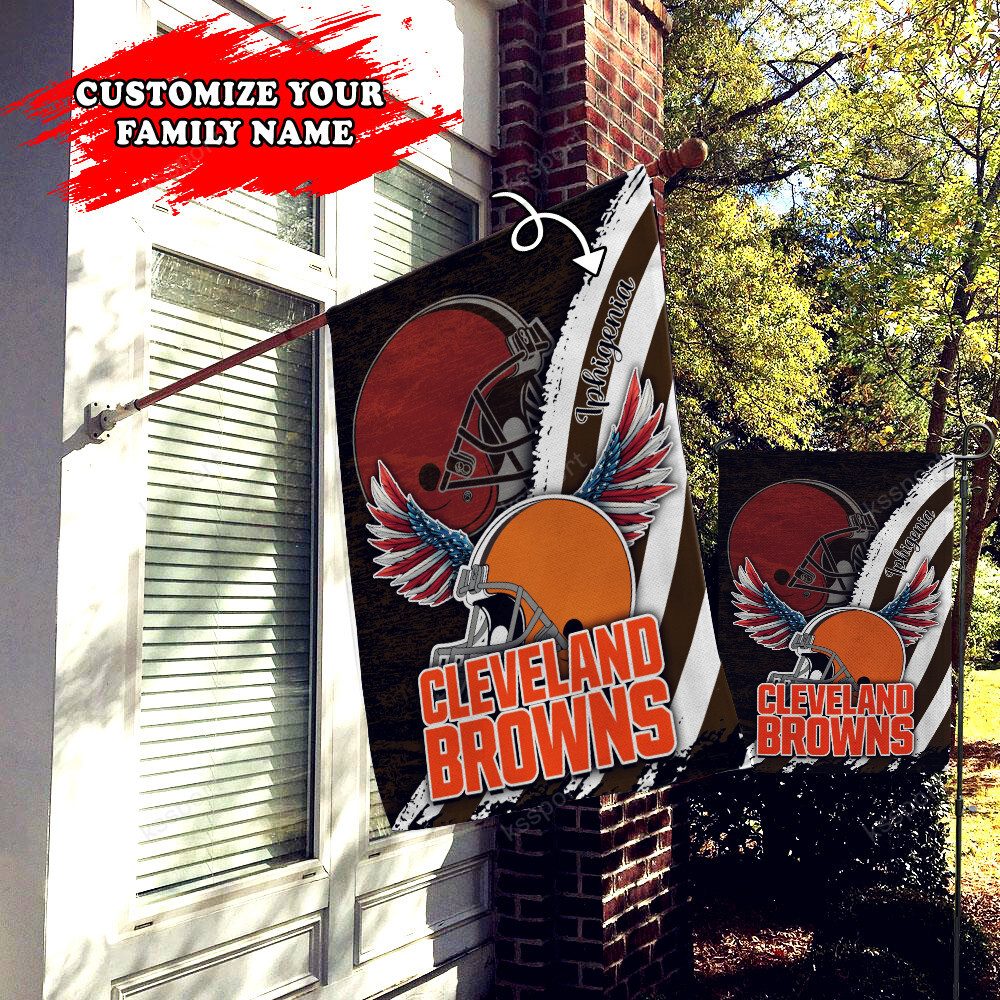 cleveland browns personalized flag 449 a253b