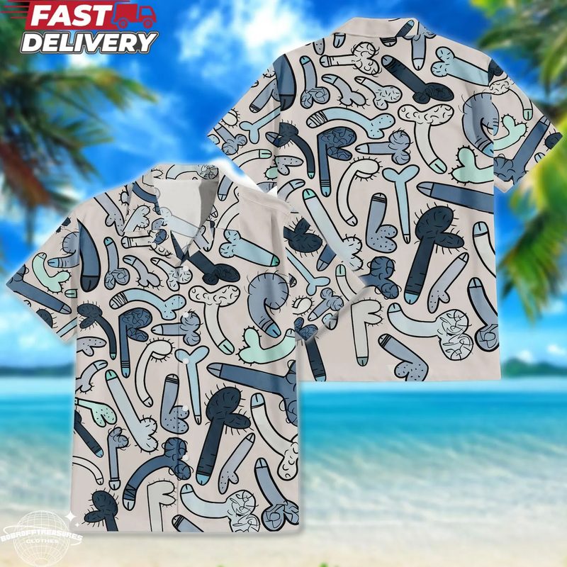 colored in cock doodles funny hawaiian shirt for men sqz9t