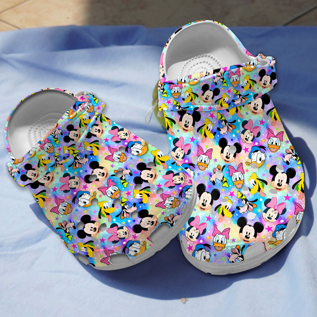 colorful clogs mickey and cute friends slippers perefct footwear for kids 26 adults fi25c