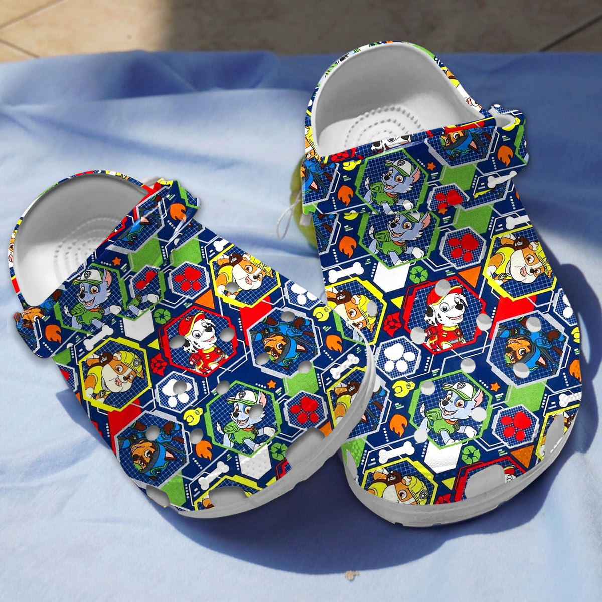 colorful crocs paw patrol friends crocs for kids and adults c0nym