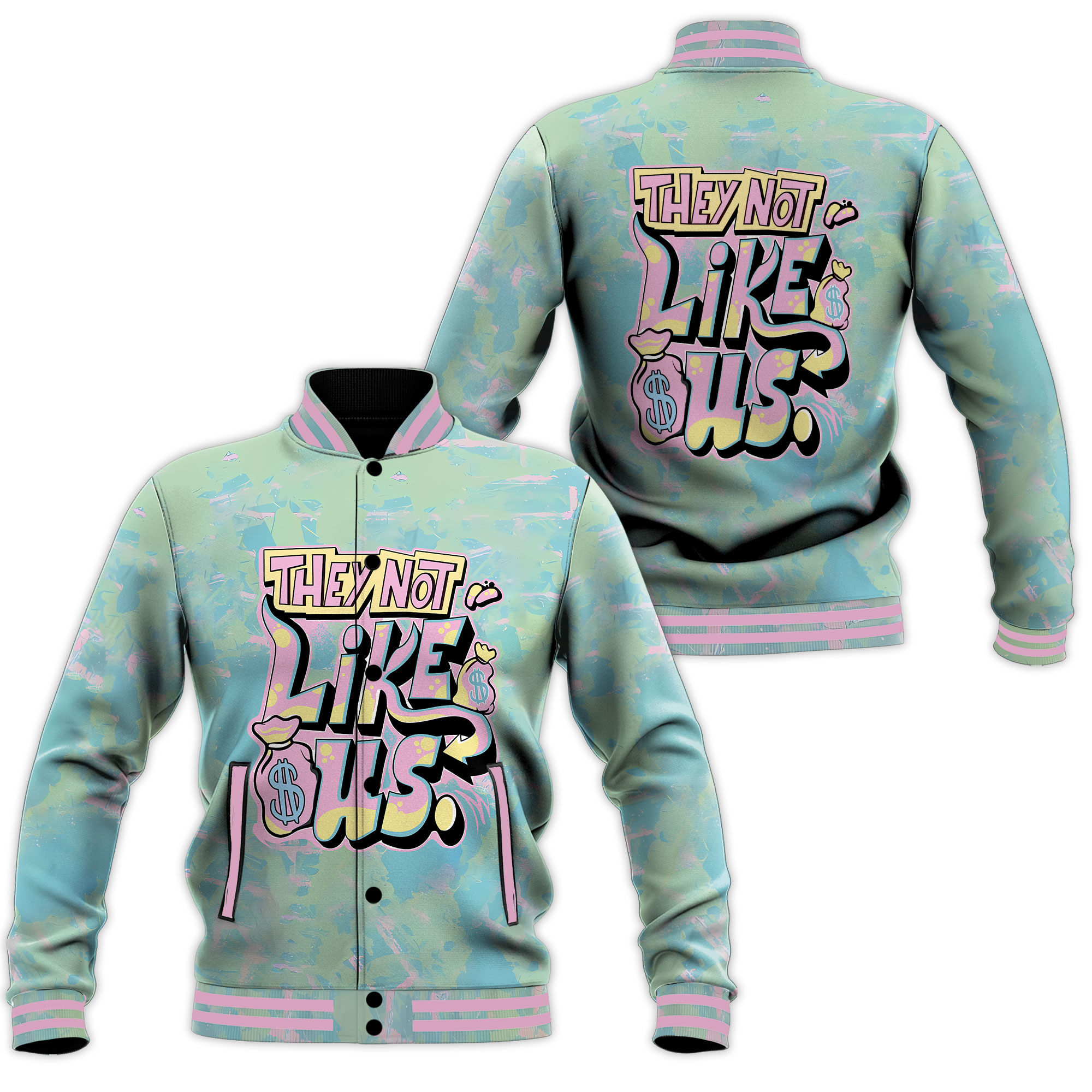 colorful kendrick lamar they not like us baseball jacket ysq9b