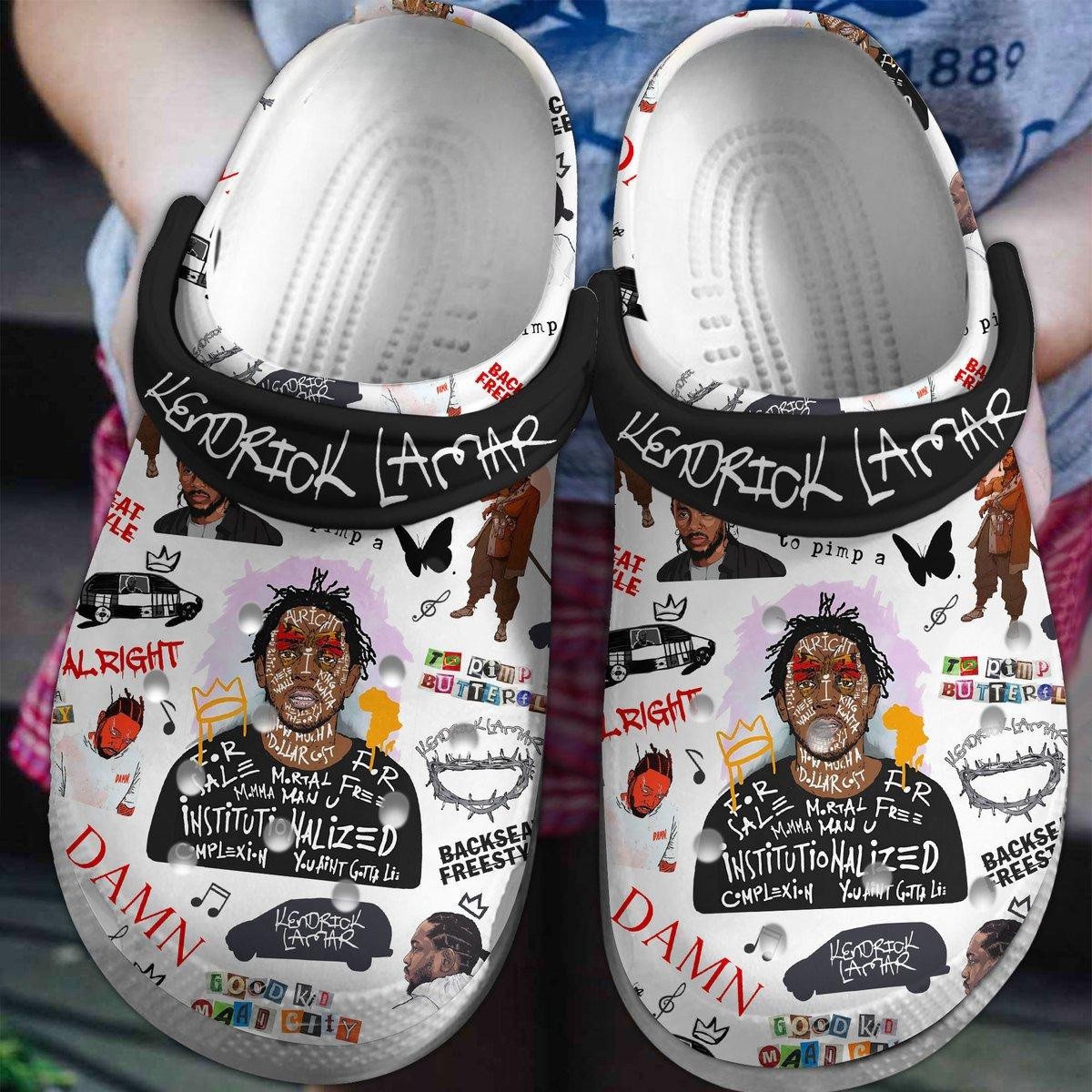 comfortable 26 soft shoes kendrick lamar music clogs fast shipping fpsdu