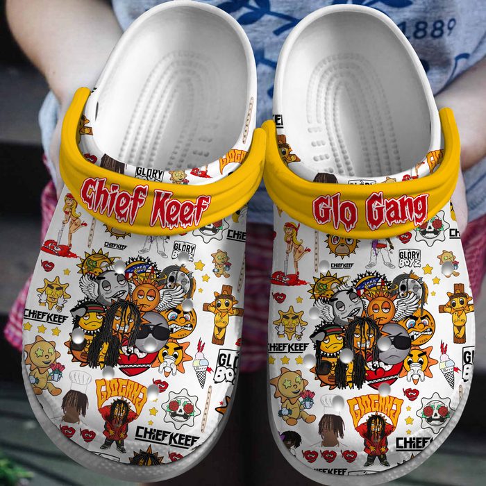 comfortable chief keef glo gang music unisex clogs shoes czris