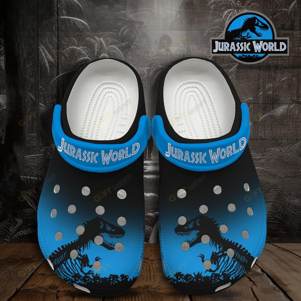 comfortable clogs jurassic world blue slippers sandals for kids 26 adults icwzb
