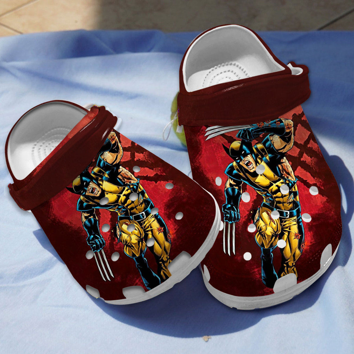 comfortable clogs wolverine unisex red slippers qolvh