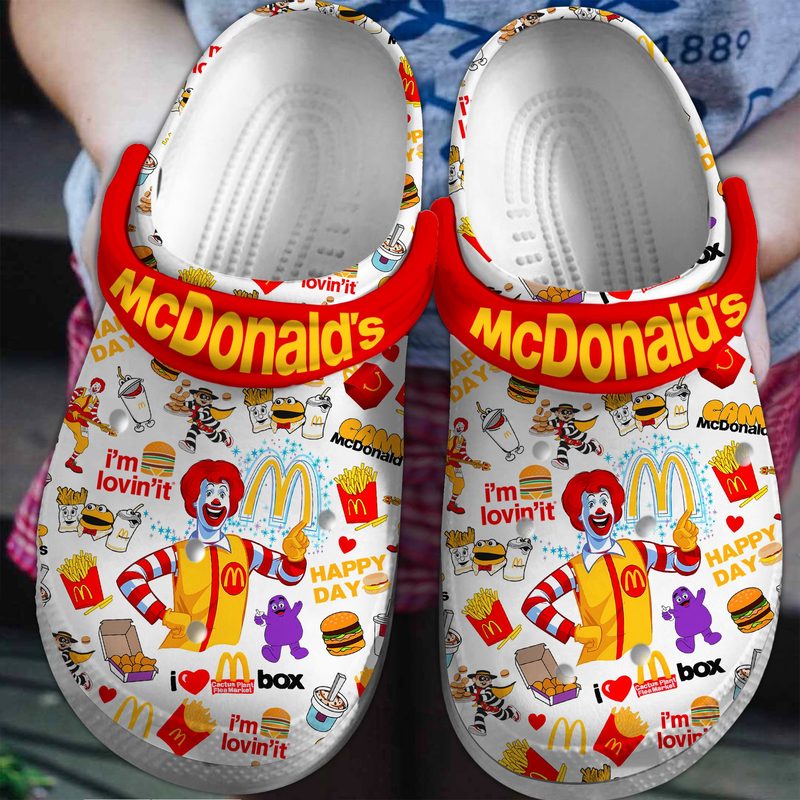 comfortable mc donaldE28099s clogs for kids 26 adults hw19k