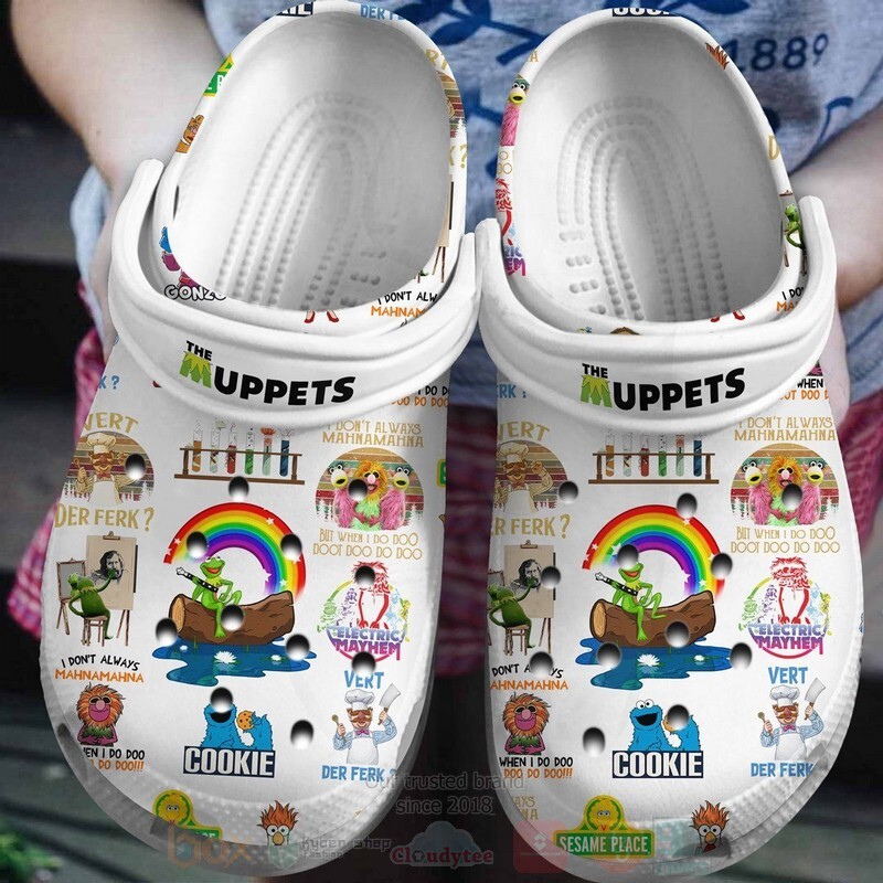comfortable white slippers the muppets cartoon clogs for kids and adults gkhle