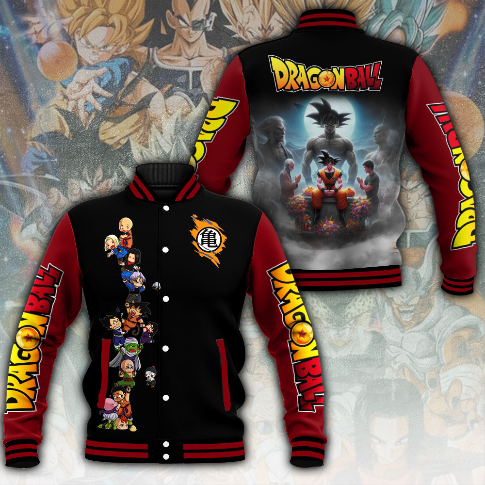 cool dragon ball the holy anime baseball jacket fo6ag