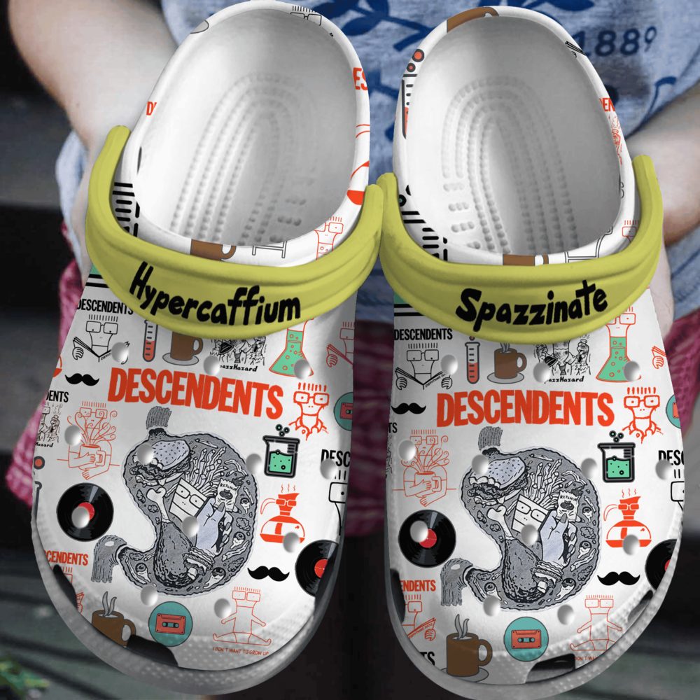 crazy hypercaffium descendents music clogs fast shipping worldwide tzfdc