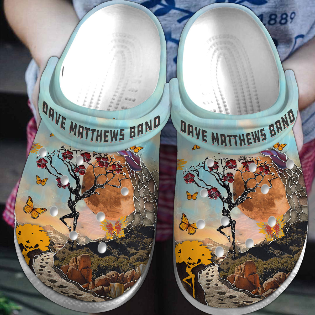 creative design dave matthews band music clogs fast shipping worldwide uncym