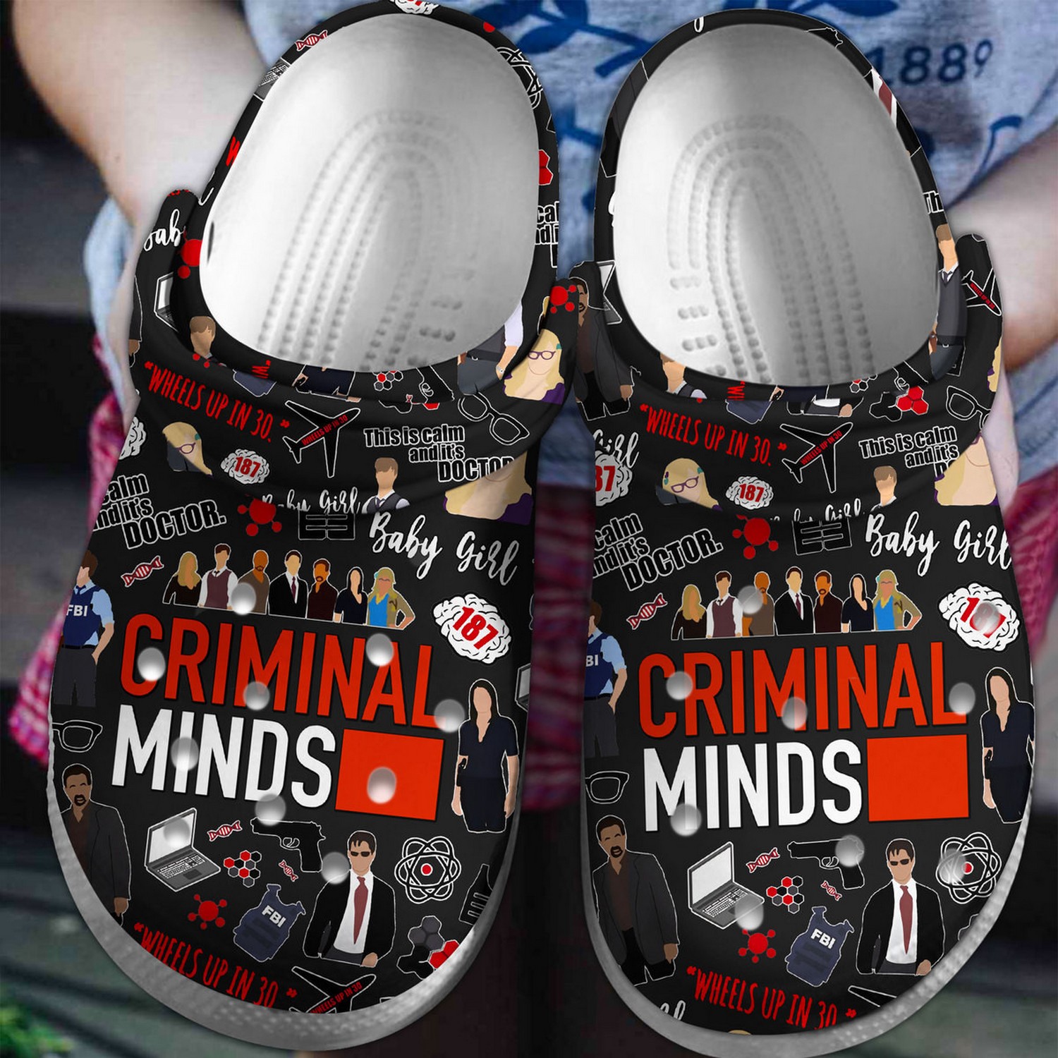 criminal minds tv series this is calm and its doctor clogs for kids 26 adults 35gij