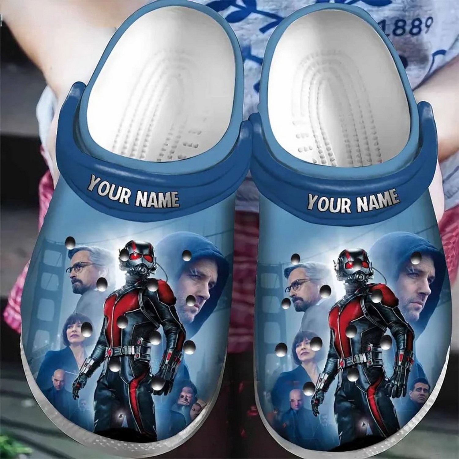 custom name ant man clogs for kids 26 adults vjqyz