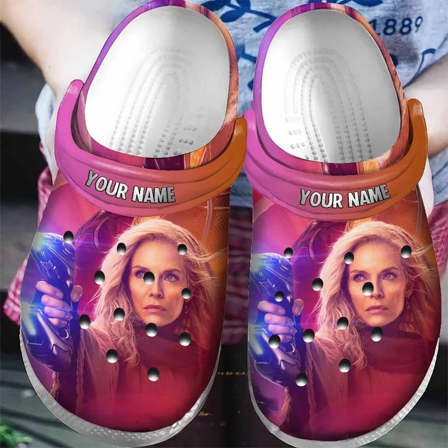 custom name ant man janet van dyne clogs for kids 26 adults rb4ds